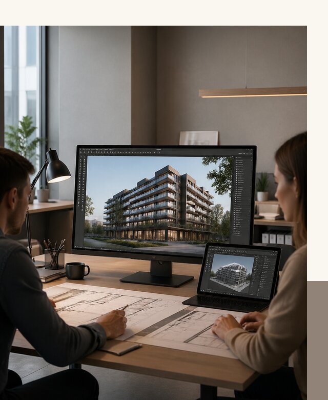 3D визуализация архитектуры и объектов строительства в Муравленке