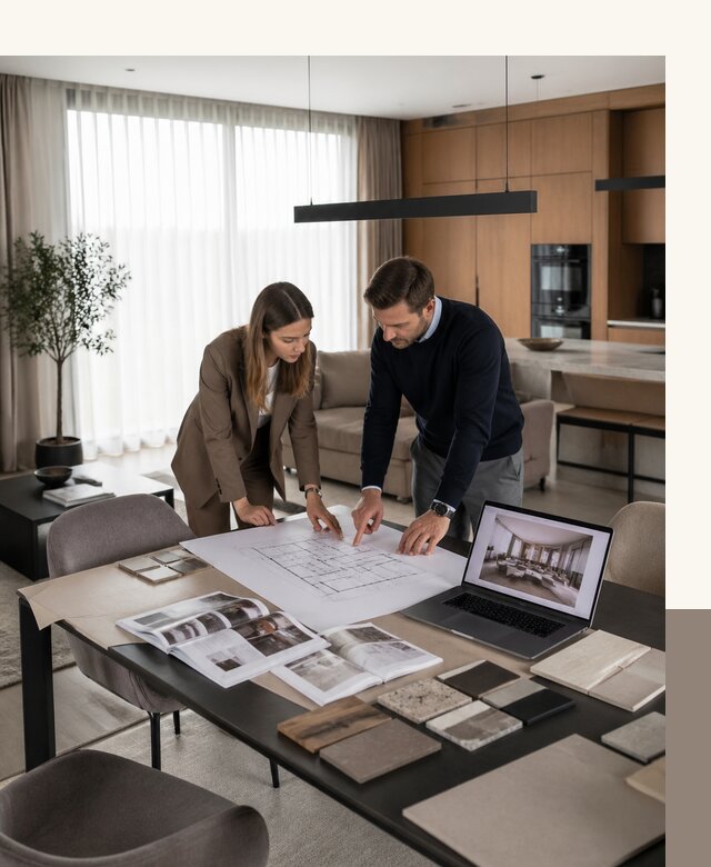 Дизайн кухни гостиной в Муравленке с проектом и планировкой